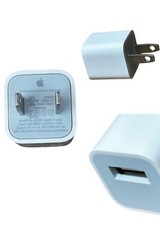 Apple Original 5W USB-A Power Charger Wall Adapter Model No A1385 - White