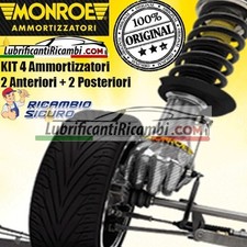 KIT 4 Ammortizzatori MONROE ORIGINAL Opel Corsa D 1.0-1.2-1.3CDTI-1.4LPG  - 2 An