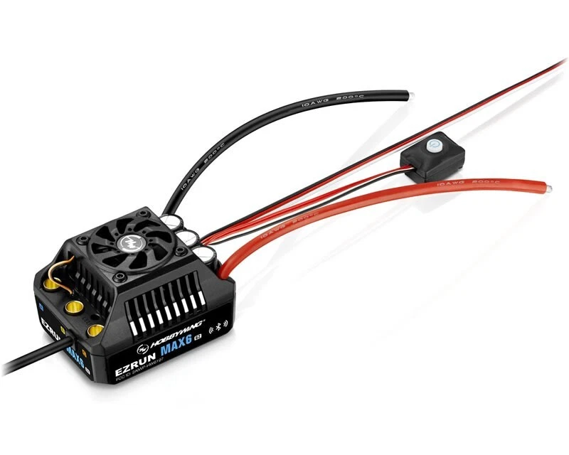 Hobbywing EzRun MAX6 G2 200A 3-8S LiPo BEC 8A ESC Brushless 30105100 Modellbau - Bild 2 von 3