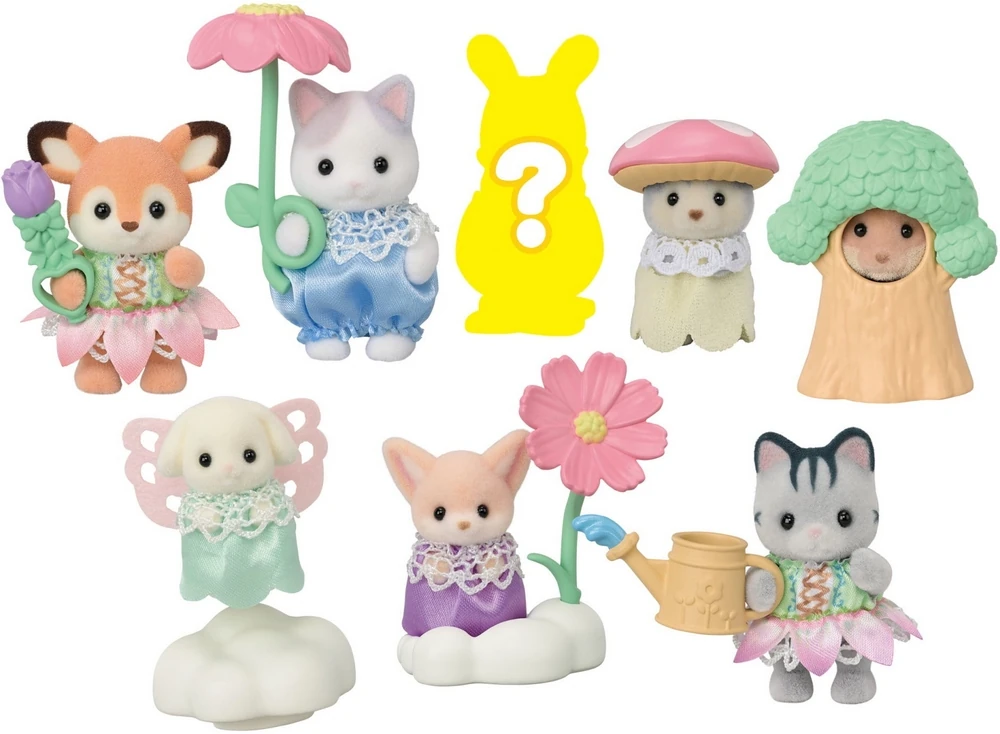 Trigemini Marshmallow Sylvanian Families - Set Giocattolo Cuccioli SYLVANIAN FAMILIES - 5337 - Foto 6