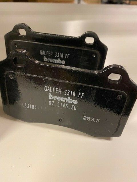 A082J6156S Brembo Brake pad set, Esprit GT3, Genuine OE Lotus