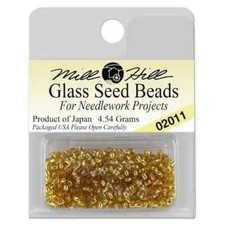 Mill Hill Glass Beads - Color 02011 Victorian Gold 11/0 Seed Bead - 4.54 Grams