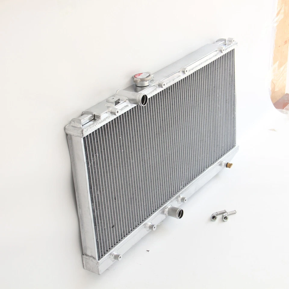 Aluminum Radiator For 1991-1999 Toyota Paseo Tercel EL44 EL45 EL54 TERCEL AT/MT - Image 4 of 4