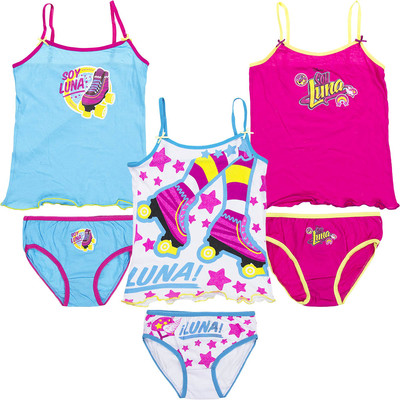 Disney Soy Luna Garnitur Unterwäsche 2tlg. Set Mädchen Hemd Slip 116-152 #140