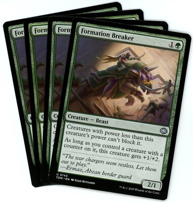 x4 Formation Breaker - 0143 - Tarkir Dragonstorm - MTG - NM/M