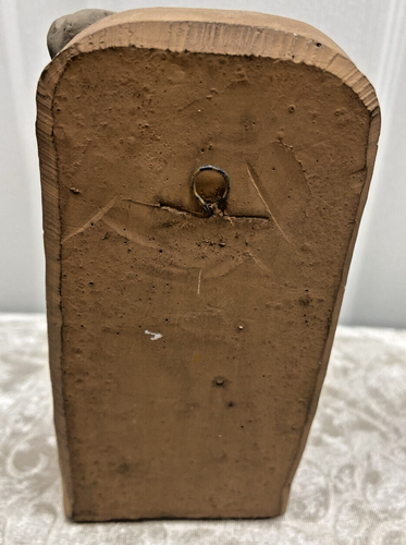 Vintage Sculpture Cowboy In Bath Tub Saturday Nite Special Signed J Vincent 1985 - Picture 4 of 14