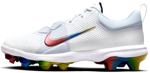Men's Nike Force Zoom Trout 9 Pro MCS Rainbow Baseball Cleats