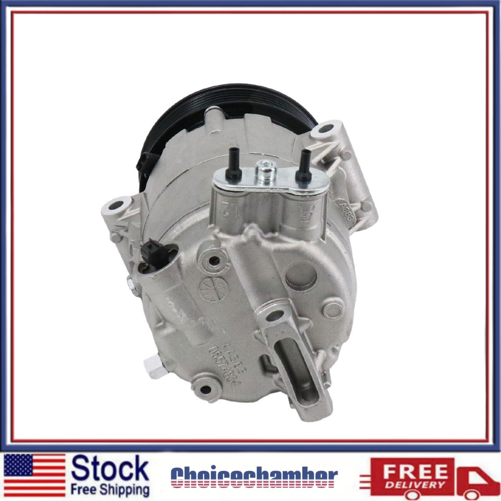 Maserati Quattroporte 2014-2019 Compressor with bracket P/N 304880