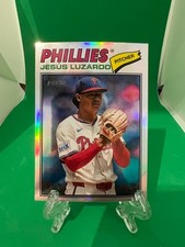 2026 Topps Heritage Chrome Jesus Luzardo Silver Refractor Philadelphia Phillies
