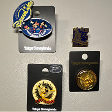 Tokyo Disneyland DreamLights Parade 1999-2000 Mickey Mouse Pins- Lot of 4 Pins