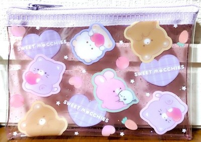 Süße Mokassins A7 PVC Reißverschluss Tasche Geschenk Etui Wilderei Tier...