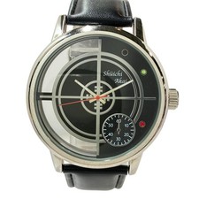 Detective Conan Watch Shuichi Akai Quartz Black Men'S Usj Used