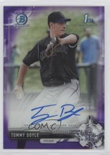 2017 Bowman Draft Chrome Pick Purple Refractor /250 Tommy Doyle #CDA-TD Auto s3g
