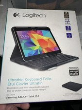 New Logitech Ultrathin Keyboard Folio for Samsung Galaxy Tab 4 10.1 920-006386