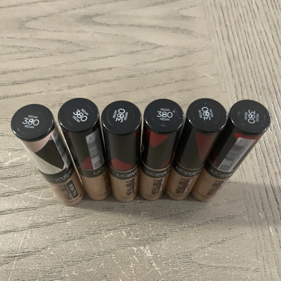 L'Oreal- Infallible up to 24 Hr Wear Full Cover Concealer~#380 Pecan - 0.33 oz - Image 2 of 3