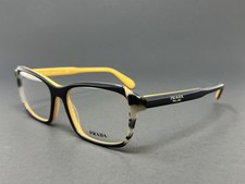 Prada PR01VV-30Z1O1-53 Top Blue Yellow Grey Havana 53mm Women's Eyeglasses