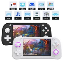 128GB,XF43 Retro Handheld Game Console 4.3inch Video Consoles Stick 18000+ Games