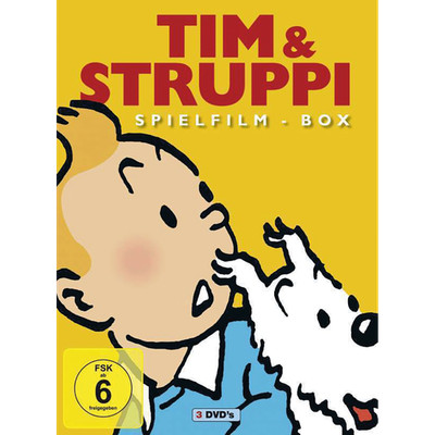 Tim & Struppi DVD Spielfilm Box 