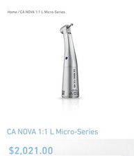 Bien Air CA NOVA 1:1 L Micro-Series Dental Handpiece
