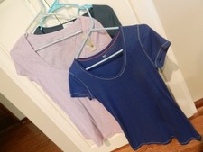 GAP LOFT AMERICAN EAGLE OUTFITTERS (3) Ladies TOPS Casual Wear M Medium w/TAGS