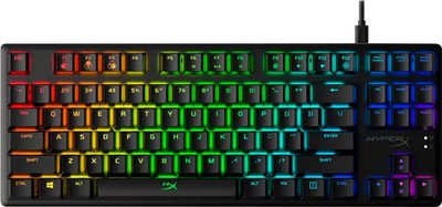 HyperX - Alloy Origins Core TKL Wired Mechanical Tactile Aqua Switch Gaming K...
