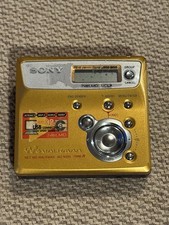 Sony Net MD Walkman MZ-N505 Type-R MiniDisc Player Recorder Minidisc - Works