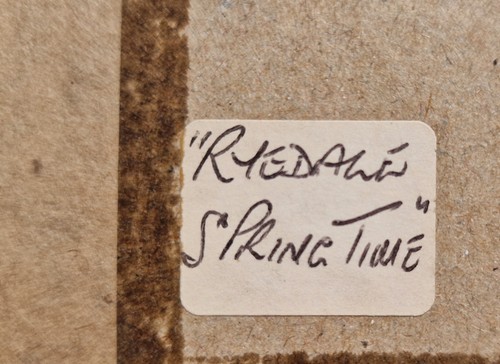 Ryedale Spring Time Original Signed Watercolour Edw. Fuller Pickering 1970s (photo 6)