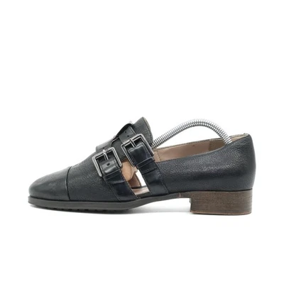 Clarks Damen Halbschuh EU 38 Narrative Schwarz Leder Loafer - Bild 1 von 4