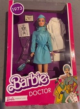 BARBIE 1973 DOCTOR Doll Reproduction Mattel Creations Exclusive NRFB SKU#: GTJ94