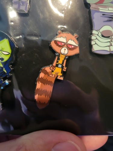 2019 SDCC Marvel Skottie Young Guardians of the Galaxy Rocket Raccoon Pin