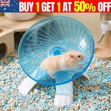 Pet Hamster Flying Saucer Exercise Wheel Guinea Pig Mouse Running Disc Cage Toy