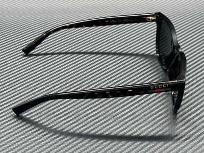 GUCCI GG1985S 002 Havana Brown Green Men's Medium 54 mm Sunglasses
