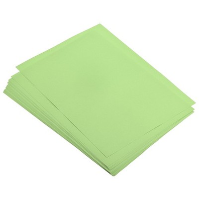 Colored Copy Paper 8.5x11 Inch 22lb 80gsm Light Green 50 Sheets