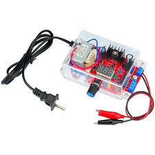 LM317 Adjustable Voltage Regulator Kit AC-DC 110V to 1.25V-12V DIY Electronic Co