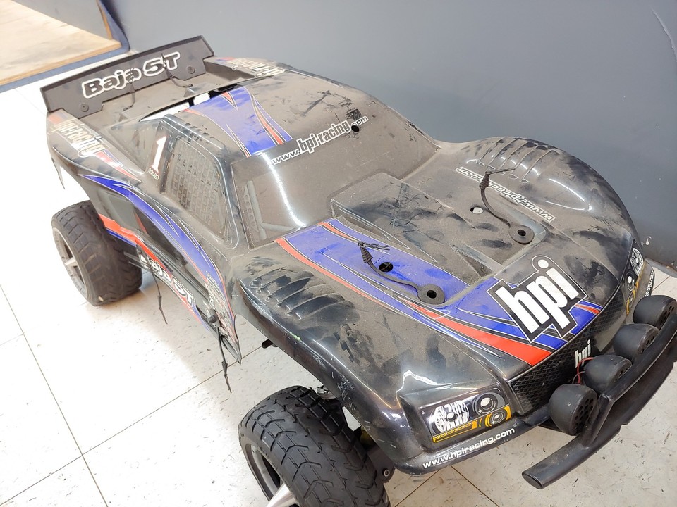 *ULTRA-RARE* HPI BAJA 5T 1/5 SCALE GAS 2WD RC TRUCK ARTR W/ ORIGINAL ...