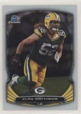 2014 Bowman Chrome Clay Matthews #16 5w7