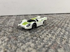 TYCO SLOT CAR PORSCHE 917 LIME AND WHITE LIGHT WORKS TESTED AND RUNNING ST1
