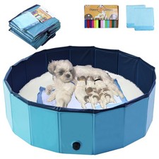 Dog Whelping Box,Dog Whelping Box Pool,Whelping Box for Dogs Birthing,Welping...