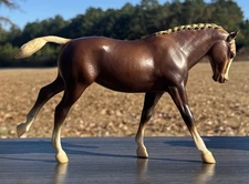 Breyer 1988 Small World Special Run of 500 LIVER CHESTNUT CANTERING WELSH PONY 