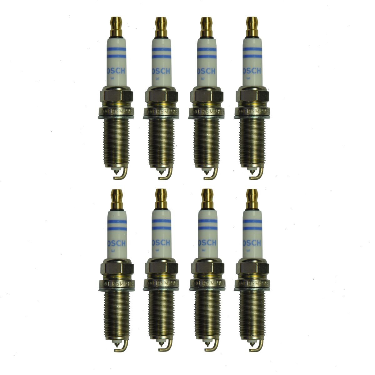8 pc Bosch Double Platinum Spark Plugs for 2005-2011 Mercedes-Benz G55 AMG hk