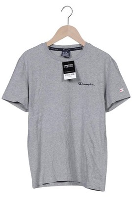 Champion T-Shirt Herren Oberteil Shirt Sportshirt Gr. XS Baumwolle Grau #rnm4esn