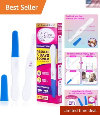 Clear Response Prank Pregnancy  - Instant Positive Results for Jokes