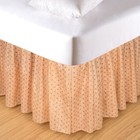 Gld Coast Shells Queen Bed Skirt Drop Length: 18 inches