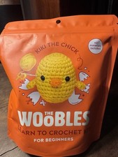 The Woobles Kiki The Chick Learn To Crochet Kit For Beginners Yellow Chicken NEW