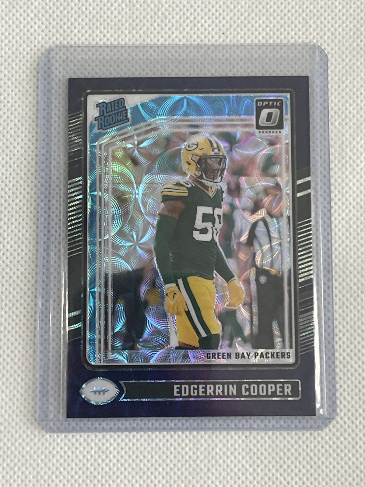 2024 Panini Donruss Optic - Rated Rookie Edgerrin Cooper #231 Purple Scope  