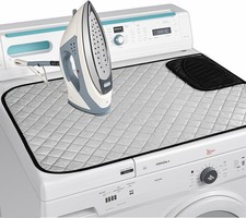 Magnetic Ironing Mat - Portable Ironing Board for Table Top, Home, Laundry, Trav