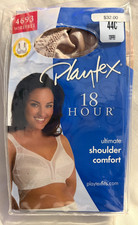NEW PLAYTEX 18 HOUR TRU-SUPPORT ULTIMATE COMFORT BRA 44C STYLE 4693 TOFFEE