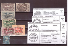 Oberschlesien Stempel TOP LOT Beschriftung Abbildung genehmigt vom Buchautor
