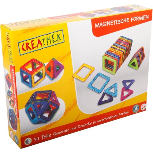Creathek Magnetische Formen, 34 Stück - Bild 1 von 11