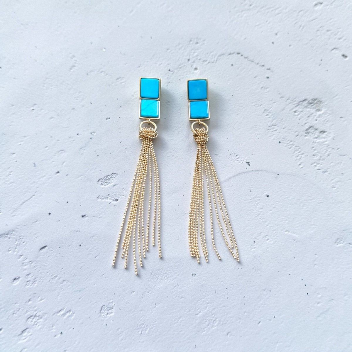 Designer Marcia Moran 18k Gold Plated Earrings View 2